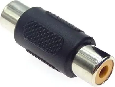 Produktbild von Cinch Adapter Doppelbuchse-Buchse für die Verbindung von zwei Cinch-Kabeln