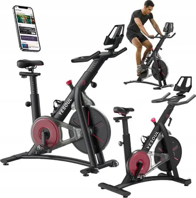 Zdjęcie produktu dla Rower Stacjonarny Rowerek Treningowy MAGNETYCZNY owy YESOUL S3