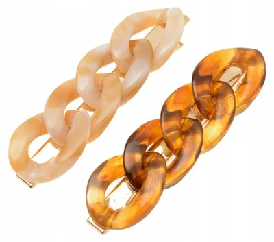 Produktbild von Sajbazar Spangen Pancerka Haarschmuck 2 Stück Beige