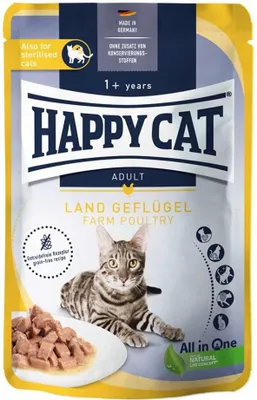 Image de Happy Cat 85gx20 Viande i.S. Culinary Gefl