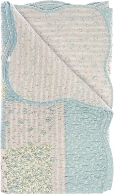 Produktbild von Patchwork Decke Maria I Baumwolle Mehrfarbig