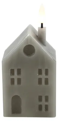 Obrázok produktu pre Countryfield LED sviečka šedá 5x6x14cm