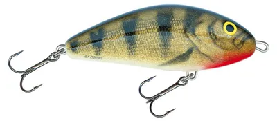 Produktbild von Salmo Fatso 10cm 48g Floating - Jerkbait Wobbler, Salmo Farben:Emerald Perch