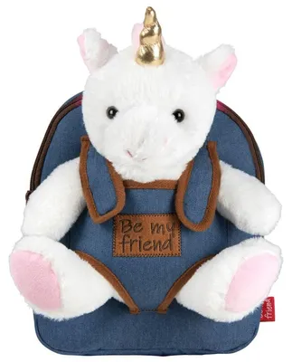 Produktbild von Rucksack Denim Tiara Tiara Einhorn 2,7 Liter blau/braun