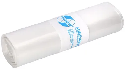 Produktbild von Müllsäcke DEISS PREMIUM transparent, 60 my, 70 L