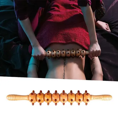 Produktbild von inSPORTline Marlee 200 Massage-Roller aus Holz