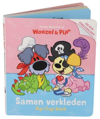 Image de Woezel en Pip Boek Samen Verkleden