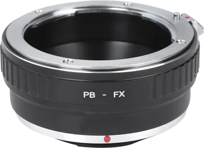 Image de ZDETGU Fikaz FX adaptateur en alliage d'aluminium pour monture d'objectif pour appareil photo Fuji FX Mount