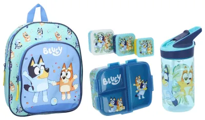 Produktbild von Bluey Schulset; Rucksack und Lunchbox