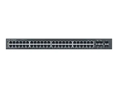 Produktbild von Zyxel GS1920-48HP, Managed, L2, Gigabit Ethernet (10/100/1000), Power over Ethernet (PoE), Rack-Einbau, 1U