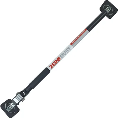 Produktbild von kompakte Schnellspannstütze Teleskopstange Klemmstütze schwarz 65 cm - 110 cm