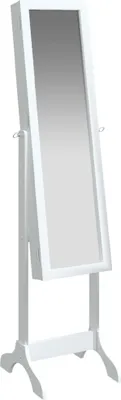 Produktbild von vidaXL Standspiegel Weiß 34x37x146 cm