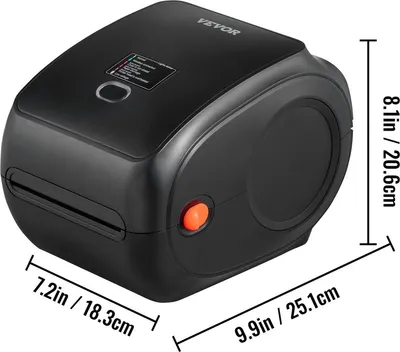 Image de Imprimante d'étiquettes Bluetooth - Imprimante d'étiquettes thermique - Imprimante de codes-barres - Imprimante d'autocollants