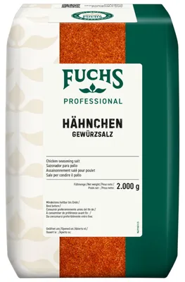 Zdjęcie produktu dla Fuchs 6653076003 Fuchs Hähnchen Gewürzsalz Gewürzmischung, 2,0 kg