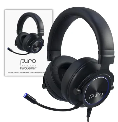 Zdjęcie produktu dla Słuchawki Przewodowe Nauszne Gamingowe Mikrofon Puro Sound Labs PuroGamer