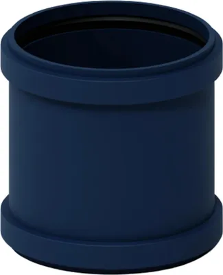 Produktbild von POLOPLAST POLO-KAL NG, Doppelmuffe, DN 160, 1 Stk.