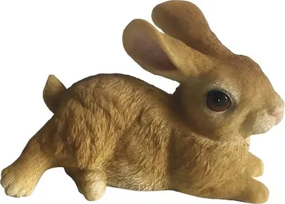 Produktbild von Dekofigur Lafiora Hase liegend 10,2 cm braun