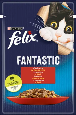 Obrázek produktu pro Felix 7613039786253, Dospělý jedinec, Hovězí, 100 g