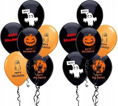 Immagine prodotto di Palloncini stampati Halloween 12 pz.
