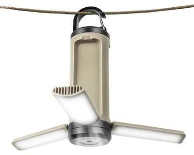 Produktbild von Campinglampen, Campinglampe faltbar, LED Zeltlaterne mit 6 Modi, USB-C wiederaufladbar, 1200mAh, für Outdoor & Notfälle