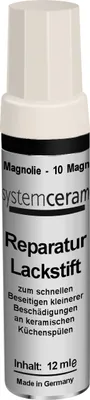 Produktbild von SYSTEMCERAM Reparatur Lackstift MAGNOLIE für KeraDomo Spülen / Ausbesserungsstift