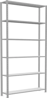 Produktbild von Stecksystem Grundregal - 2500x1300x300 mm, Typ  250 kg
