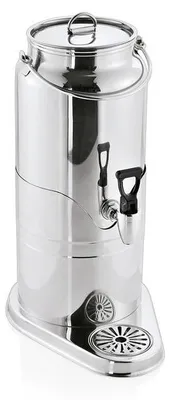 Produktbild von 2x WAS Germany Milchdispenser 8 l Behälter Chromnickelstahl Milchspender