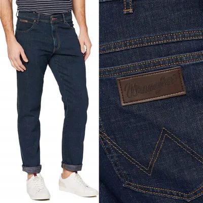Produktbild von Wrangler TEXAS SLIM CROSS GAME- Herren Jeans 112126497 L30 - W44