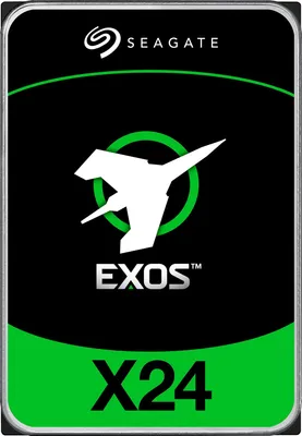 Produktbild von Seagate Exos X24 ST12000NM002H - Festplatte - Enterprise - 12 TB - intern - 3.5" (8.9 cm) - SATA 6Gb/s - 7200 rpm - Puffer: 512 MB