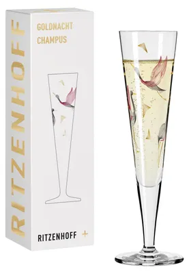 Zdjęcie produktu dla Kieliszek do szampana Ritzenhoff Goldnacht Champagne 015