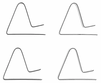 Image de Pince à nappe, set de 4, acier inoxydable
