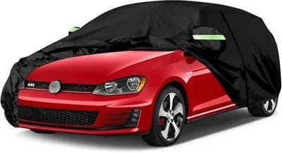 Productafbeelding van Autobeschermhoes voor VW Golf (2003-2022) - ademend en biedt volledige bescherming tegen weersinvloeden, stof en krassen