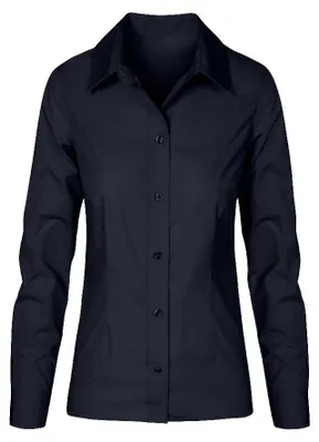 Produktbild von Promodoro - Hemd für Damen Langärmlig LT3045 (S) (Marineblau)