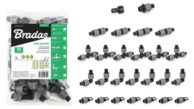Productafbeelding van BRADAS Sada van 26 accessoires voor irrigatieslang, 16mm, BR-DSTA20-SET2