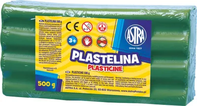 Obrázok produktu pre Plastelína 500 g, zelená