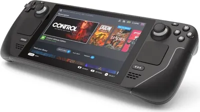 Produktbild von Valve Steam Deck 512GB Schwarz Handheld LCD