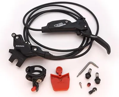 Produktbild von SRAM Scheibenbremse G2R Hyd.MTB A2 Diff.Black,HR o.Scheibe,Leit.2000mm,alu, schwarz