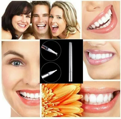 Image de 4 pièces dents blanchiment stylo blanchiment des dents blanchiment des dents stylo gel
