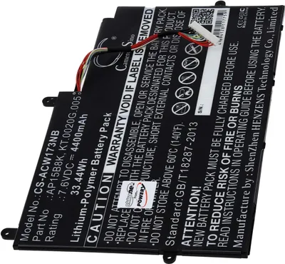 Image de Batterie pour Acer Aspire Switch 11 SW5-173P ordinateur portable
