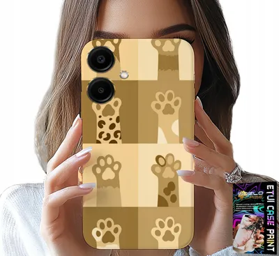 Obrázek produktu pro Pouzdro Pro Samsung Galaxy A06 5G - Love Cat, Vzory S Kočkami, Kočičí Tlapky