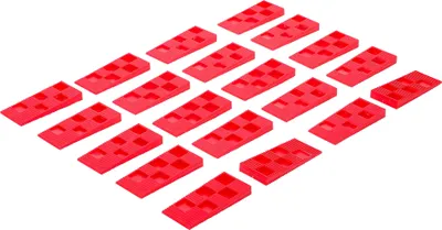 Immagine prodotto di BGS TECHNIC Set di cunei di montaggio universali, 80716, 20 pezzi
