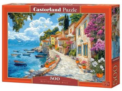 Zdjęcie produktu dla Puzzle 500 Mediterranean Walk B-54220