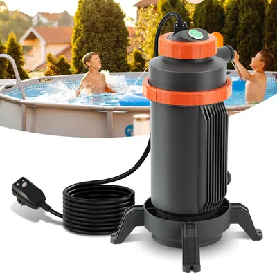 Produktbild von Bettizia Poolheizung Schwimmbadheizung Wärmetauscher 3KW Pool Schwimmbad Heizung - 35°C