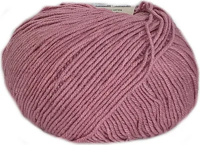 A ball of pink yarn.