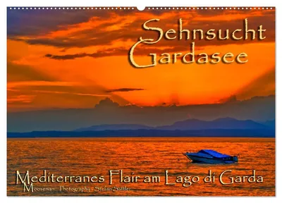 Produktbild von Sehnsucht Gardasee - Mediterranes Flair am Lago di Garda (Wandkalender 2027 DIN A2 quer), CALVENDO Monatskalender