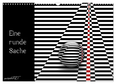 Produktbild von Kalender 2027 · US-Version · Ein runder Kalender (Wandkalender 2027, 17" × 12" Querformat), CALVENDO, 12-monatiger Wandkalender
