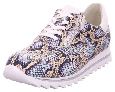 Produktbild von Waldläufer Damen Schnürschuhe Haiba 52886-4.5, 52886-5, 52886-5.5, 52886-6, 52886-6.5, 52886-7, 52886-7.5, 52886-8 WDL-923023-202 blau 7.5