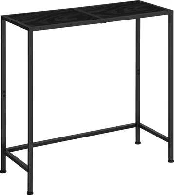 Produktbild von Konsole mit Holzplatte, stabiles Stahlgestell, 100x30x75 cm, für den Flur