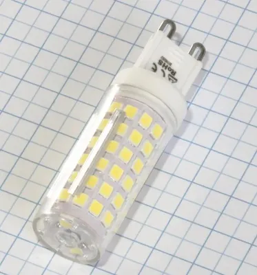 Imagen del producto de LED 220-265V, casquillo G9, 10W, 1000 lúmenes, luz blanca cálida