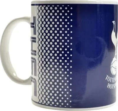 Obrázok produktu pre Tottenham Hotspur FC - hrnček na kávu, vyblednutý erb BS4024 (jedna veľkosť) (modrá/biela)